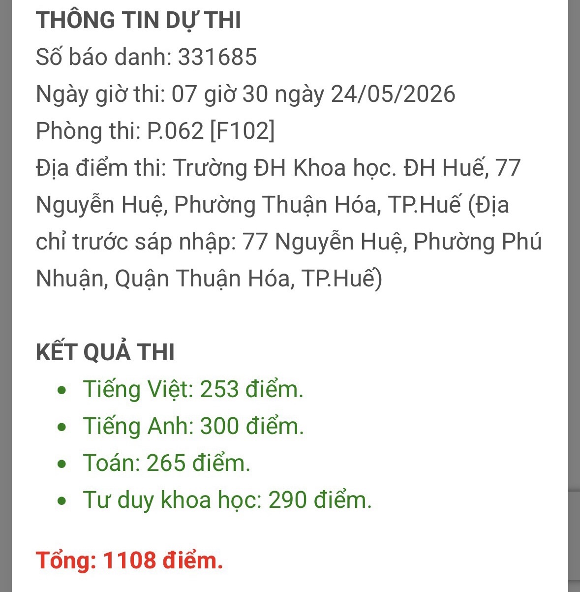 Feedback học viên 9